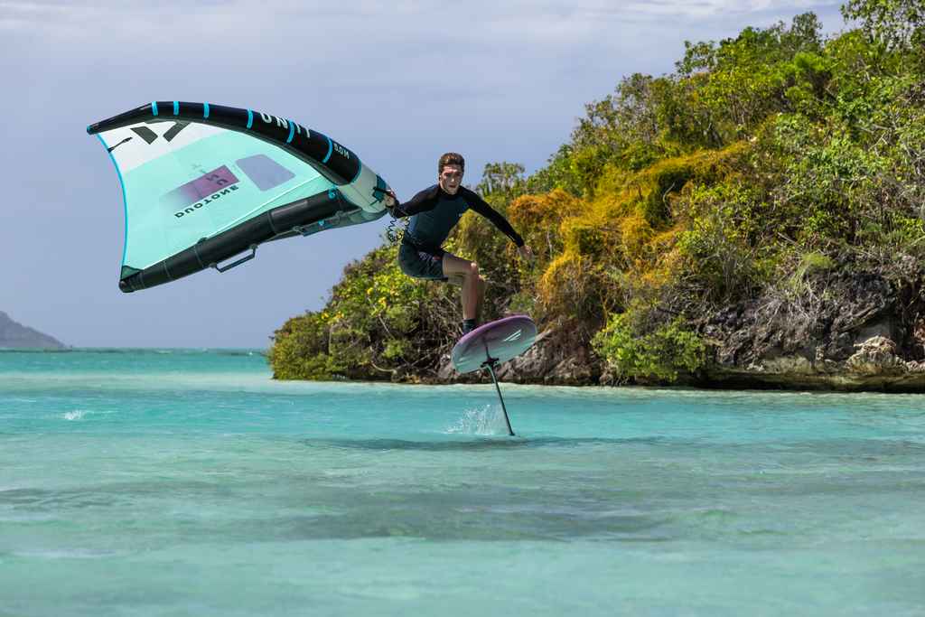 Pointe Desny wingfoil holidays