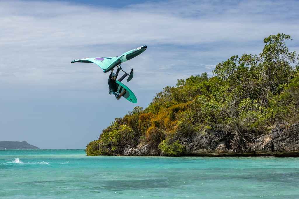 Pointe Desny wingfoil holidays