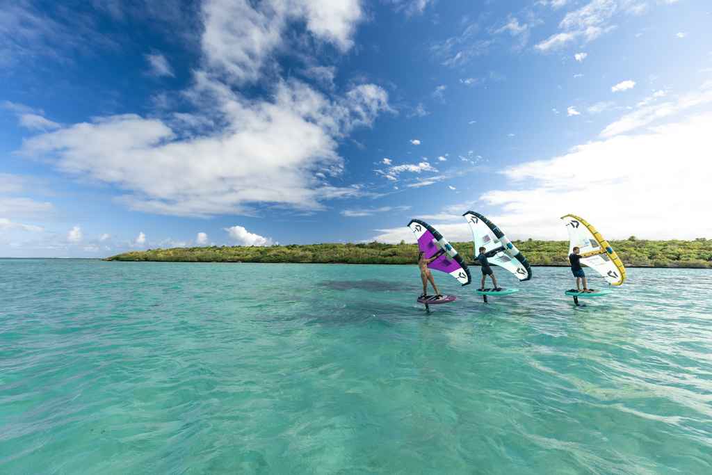 Pointe Desny wingfoil holidays