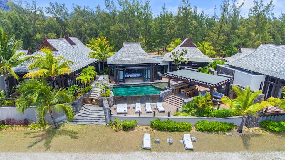 St Regis Mauritius Grand Beachfront Villa, Le Morne - wingfoil holidays