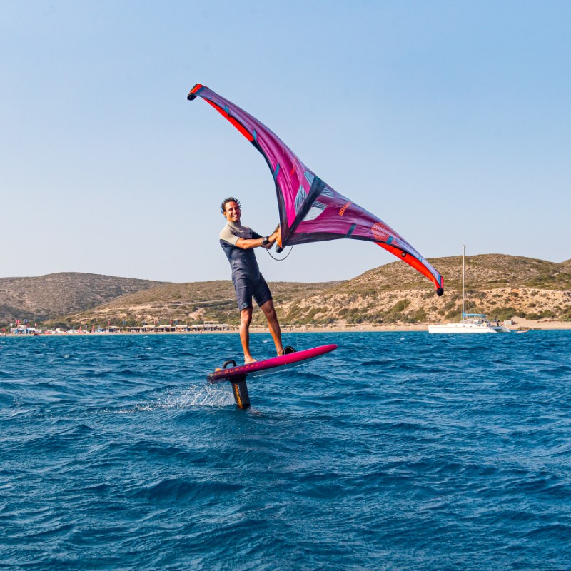 Rhodes South wingfoil holidays
