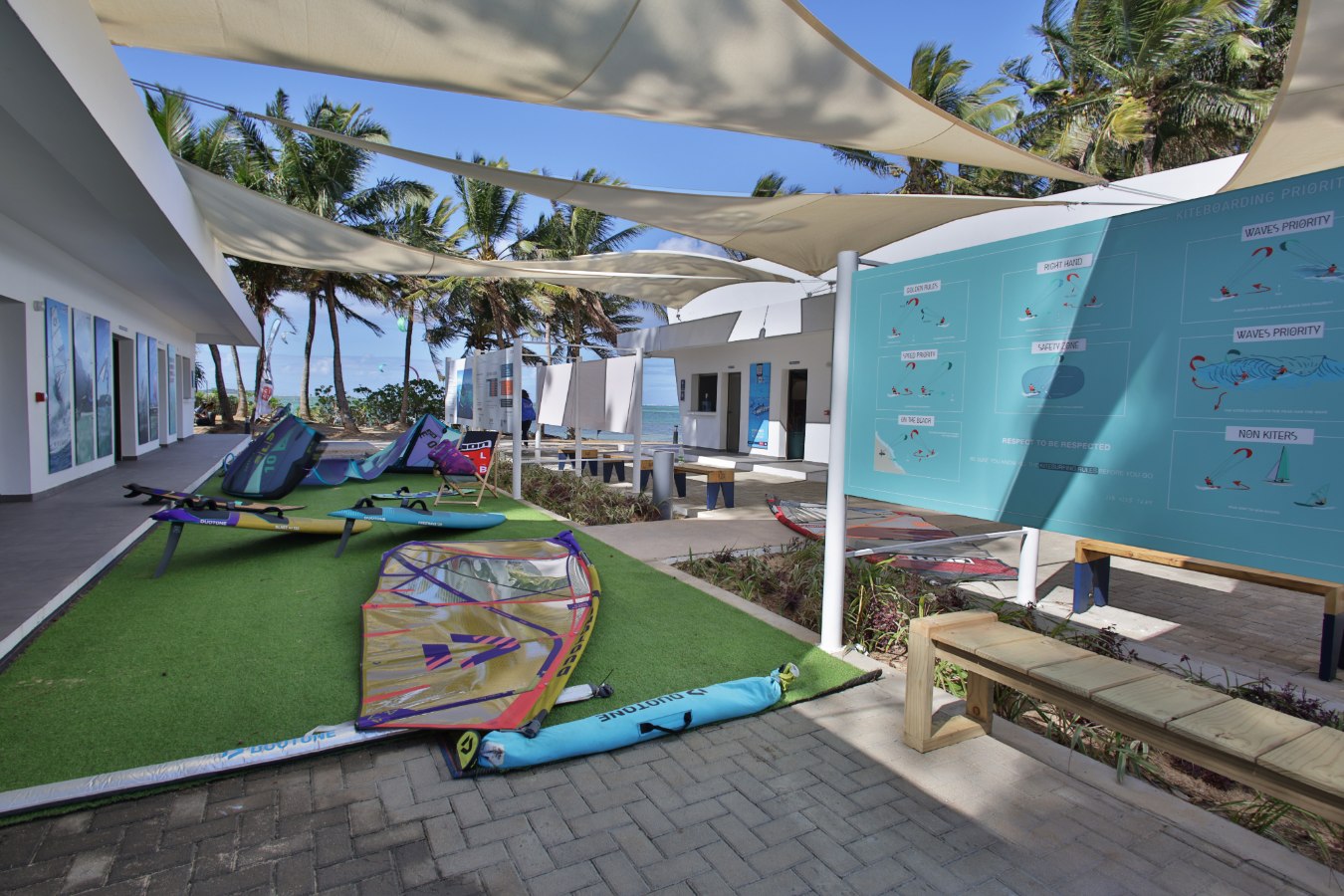 NEW - Windsurf, Kitesurf, Wingfoil school at Lagoon, Le Morne