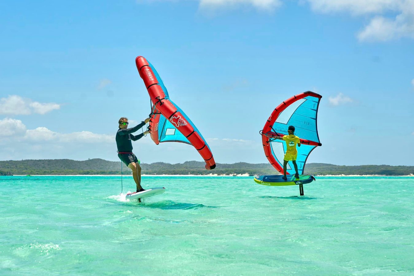 Sakalava Bay And Emerald Sea wingfoil holidays