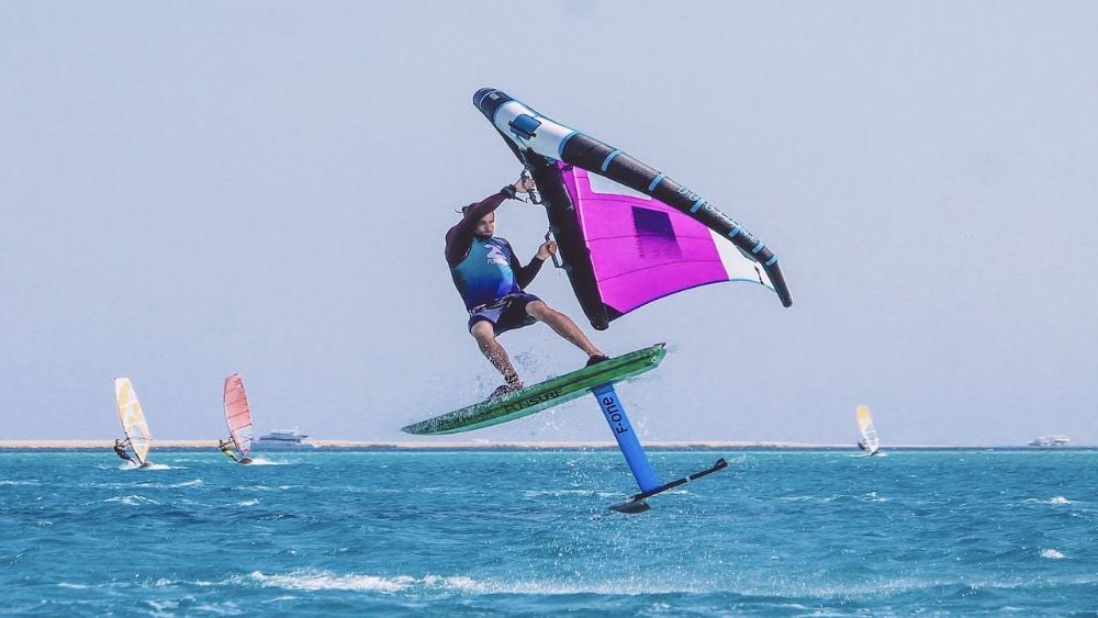 Soma Bay wingfoil holidays