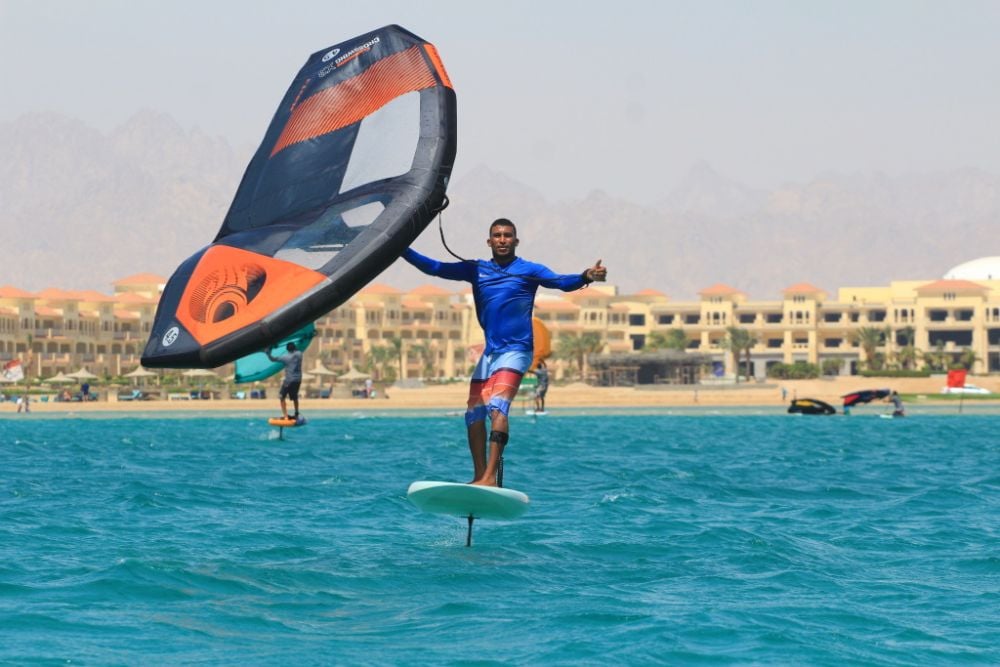 Soma Bay wingfoil holidays
